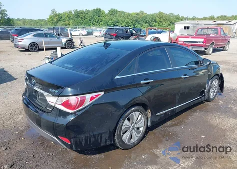 2013 Hyundai Sonata Hybrid Limited from USA, damaged, VIN KMHEC4A43DA084624